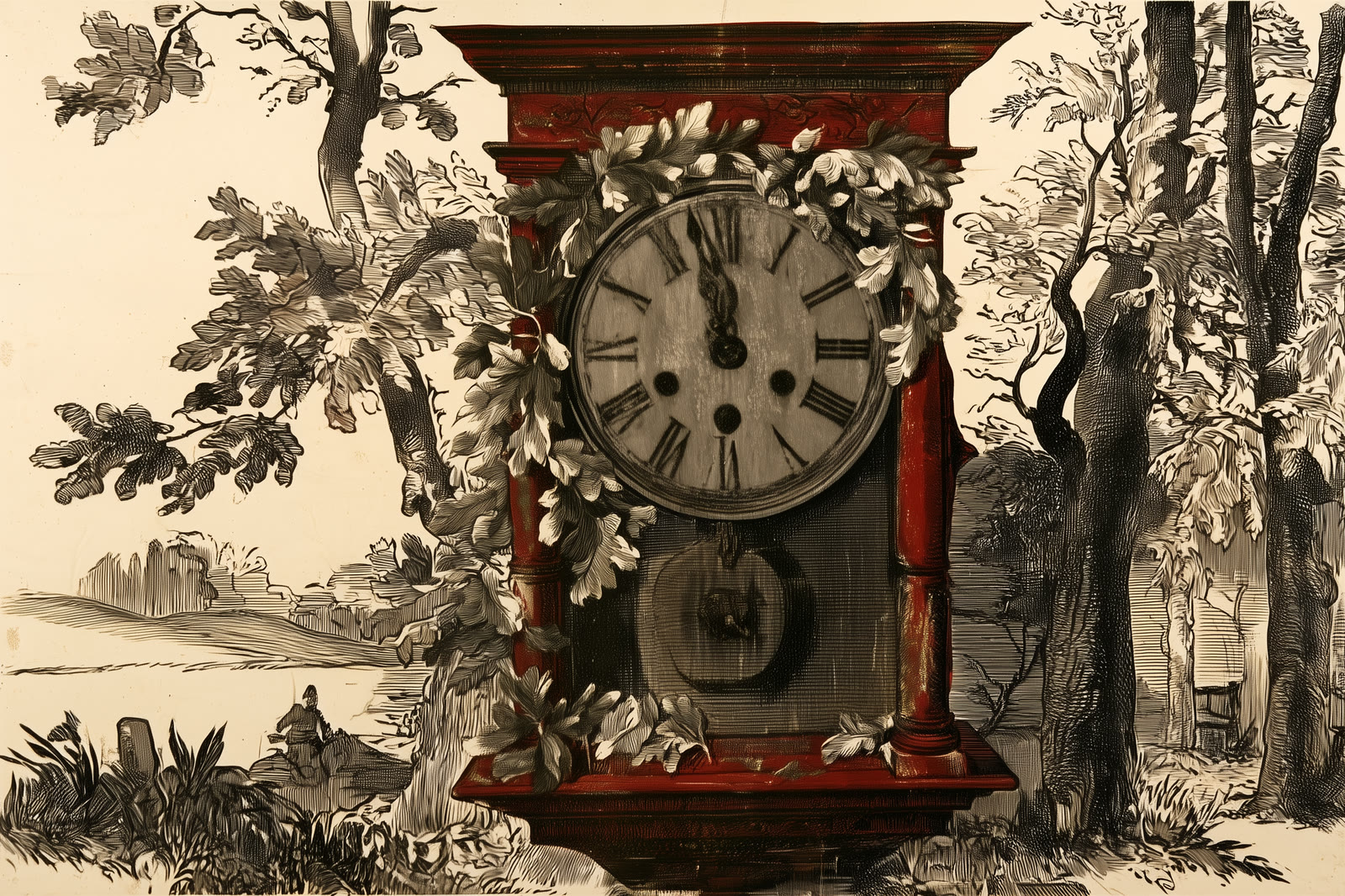 Woodcut for Sonnet XII